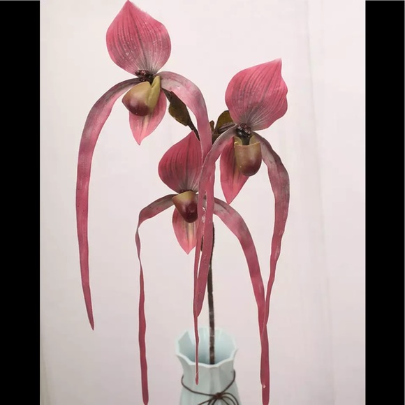 Artificial Flowers Big Head Fa Silk Orchid Branch - Picture 9 of 13